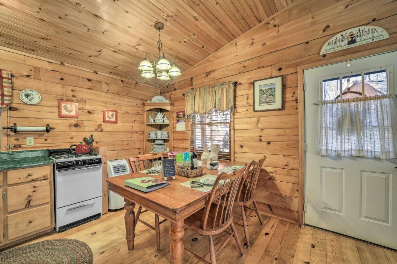 Franklin Cabin With Porch Near Hiking And Waterfalls! Ngoại thất bức ảnh