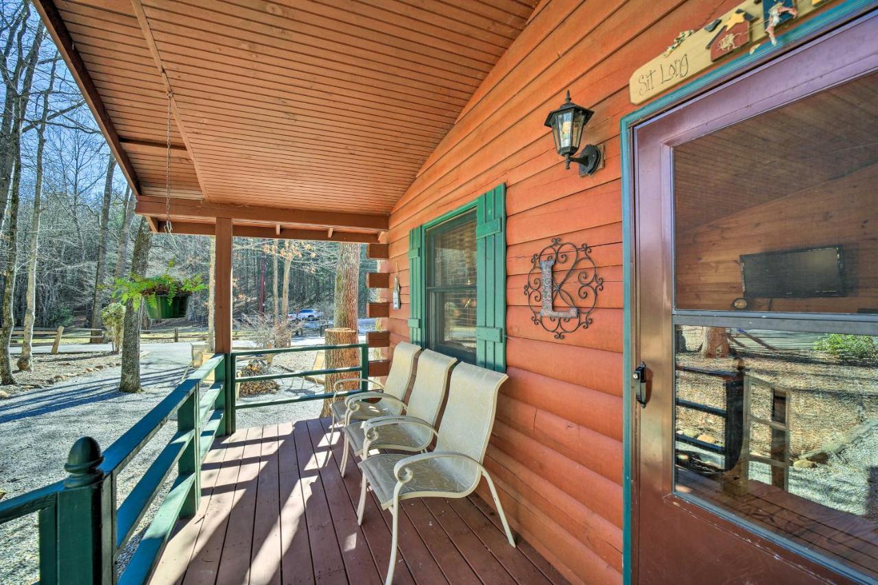 Franklin Cabin With Porch Near Hiking And Waterfalls! Ngoại thất bức ảnh