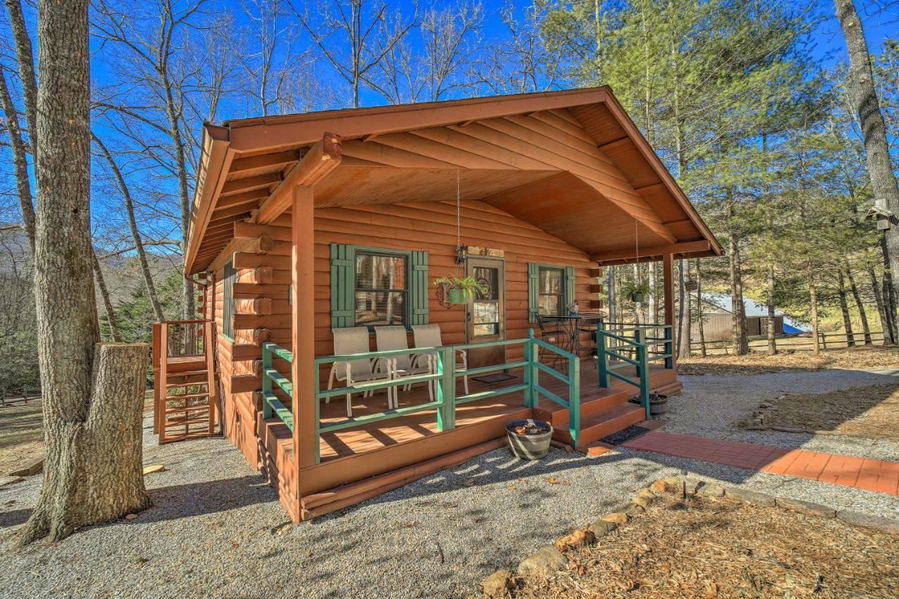 Franklin Cabin With Porch Near Hiking And Waterfalls! Ngoại thất bức ảnh